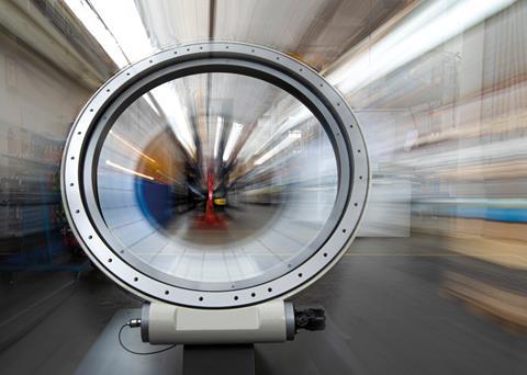 Liebherr is delivering 1,720mm diameter worm-driven slewing drive units for eConowind's Ventifoil solution.