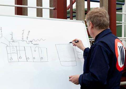 OW Bunker demonstrates the principle of mass flow metering to its customers