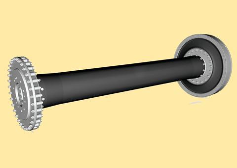 Vulkan’s ISC combines a Rato Ds coupling with a composite shaft