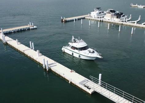 Yanmar has been working on automating docking and navigation Photo: Yanmar
