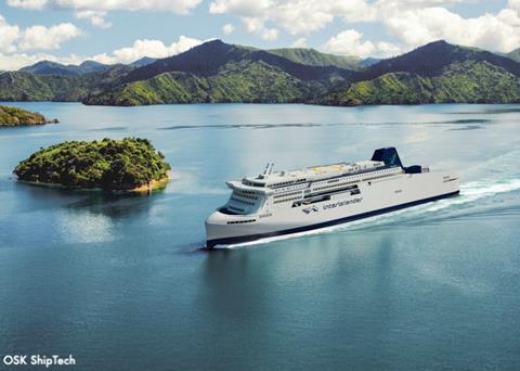 KiwiRail is planning to modernise its rail-enabled ferry fleet Photo: OSK Group