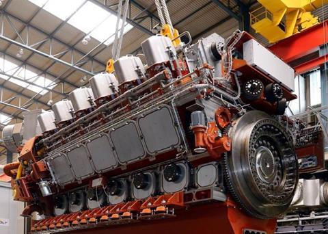 MaK will concentrate on aftermarket services for its engine portfolio, including the M46DF (pictured), after 2022.