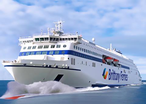 The new RoRos will be a hybrid of battery and LNG power Photo: Brittany Ferries