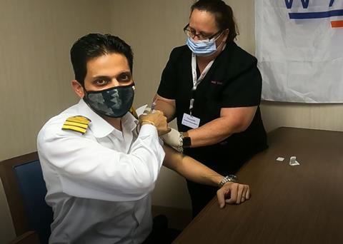 Vaccinating seafarers as a priority will help ensure the continuation of key supply chains Photo: IMO