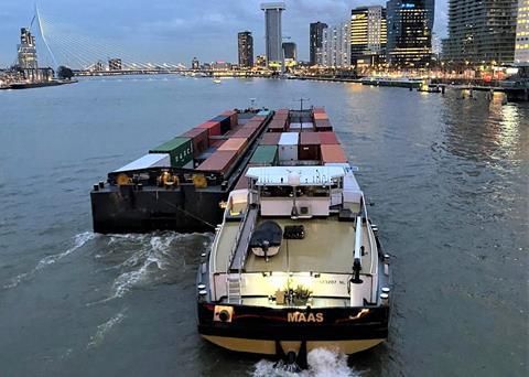 The <i>Maas</i> will be retrofitted with a PEM fuel cell system and battery system at Holland Shipyards Group’s yard in Hardinxveld.