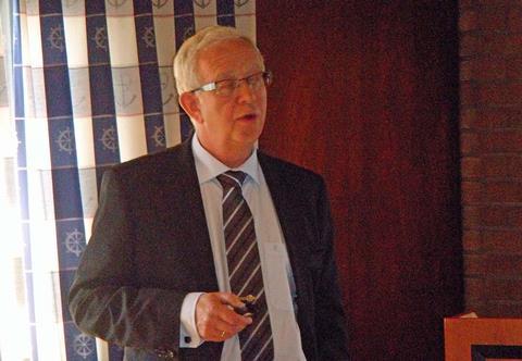 ABB’s Anders Roed, presenting the DC-Grid concept in Oslo