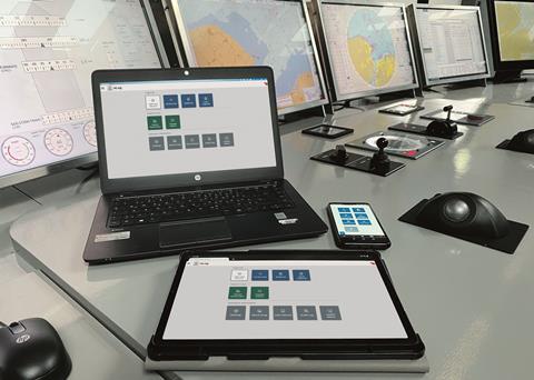 Raytheon Anschütz expects to begin sales of its new eLog product before the end of October 2021.