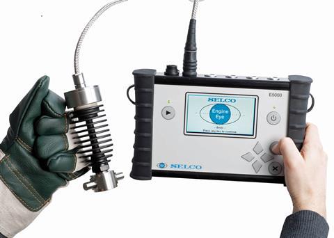 Selco’s EngineEye – said to be an electronic version of the traditional mechanical indicator for today’s low-NOx engines