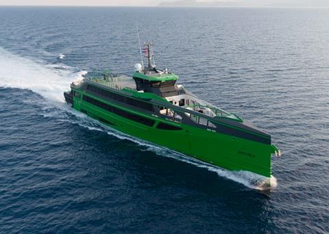 Damen’s new crew change vessel is ready for proof of concept trials Photo: Damen