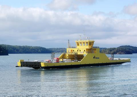 Siemens' second battery powered car ferry project will be carried out with FinFerries and will operate from mid-2017
