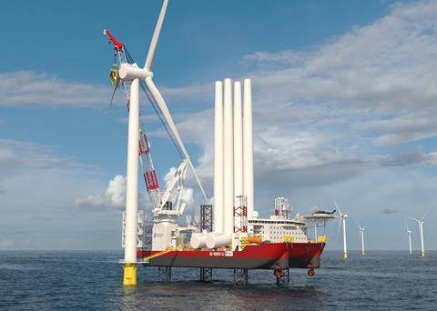 KM is supplying a technology package for a new Keppel WITV Photo: Kongsberg Maritime