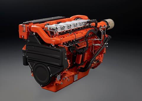 The new Scania DI13M marine engine