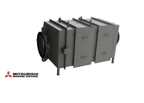 Mitsubishi’s engine after-treatment solution is IMO Tier III compliant Photo: MTEE