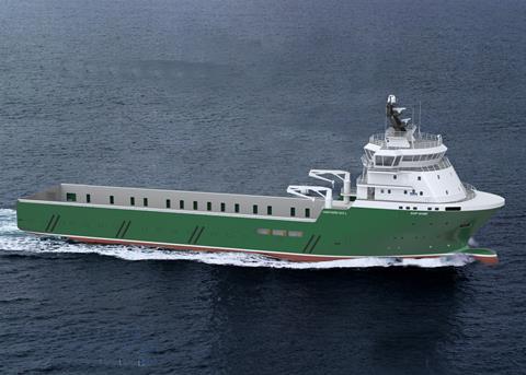 Illustration of the Havyard 833 L design