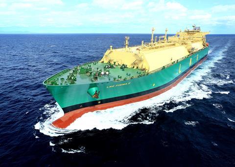 LNG Finima II is equipped with five Wärtsilä 50DF engines