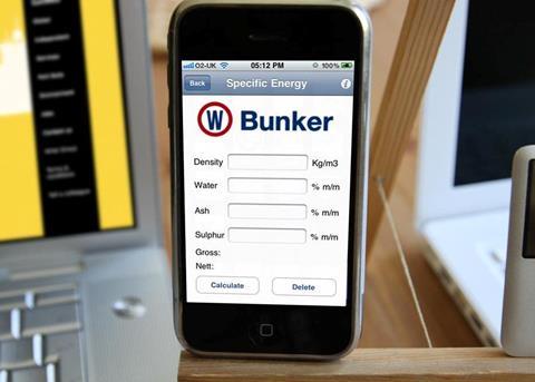 OW Bunker says its app is an invaluable tool for ship owners and operators