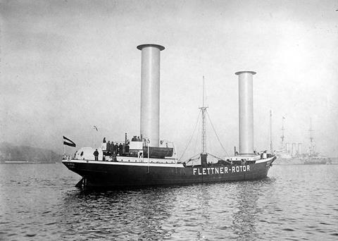 Flettner rotors have been fitted to ships since the 1920s. The ETI is seeking partners for an ambitious new project to fit the technology on a large ocean-going vessel