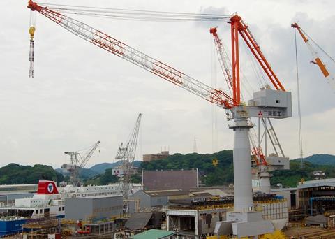 MHI’s 300-ton jib crane