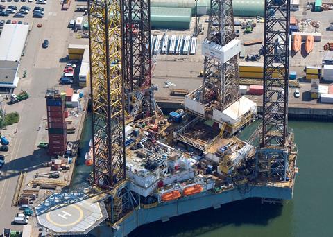 ‘Atlantic Labrador’, being converted into accommodation at Vlissingen