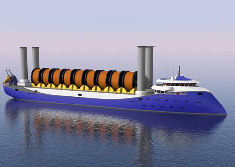 The Hybrid Flettner Freighter was the winning concept under Project SAIL and is eliciting commercial interest from at least one ship owner