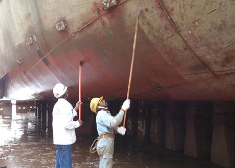 Ship hull inspection