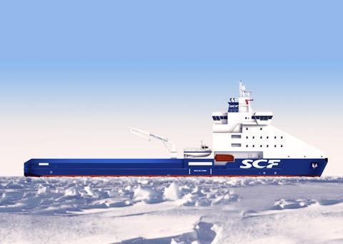 The Sovcomflot icebreaker design