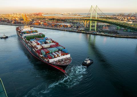 The Port of Los Angeles. (Courtesy of Port of Los Angeles)