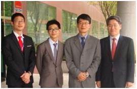 The new Sener office is staffed by a team of naval architects, including (pictured from right) Country Manager Mun-Seob Cho, Technical Manager Doo-Jin Lee and Consultants Min-Bong Park and Yeong-Ho Kim