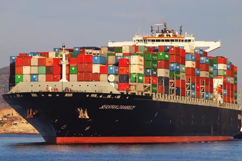 Seaspan has announced 37 newbuild orders since December, which will add a further 580,000 TEU to the fleet, including 6 x 15,500 TEU containerships on 30 March. (credit: Seaspan Corp)