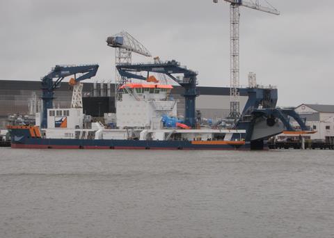 Self propelled cutter suction dredger ‘Athena’ features three Wärtsilä 6L46F engines and Wärtsilä FP propellers