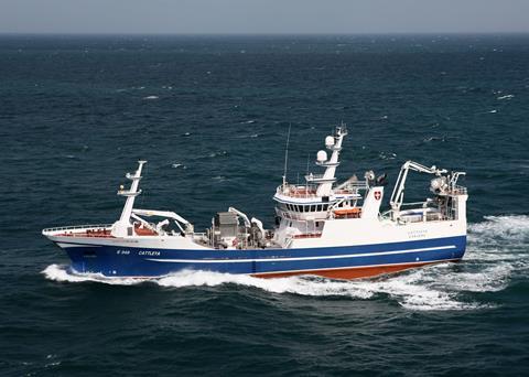 The original 2006-built 'Cattleya' - powered, like its successor by a MAN medium speed propulsion package