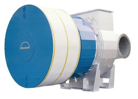 The TCA turbocharger, helping the ME-C9 engine produce superior fuel efficiency