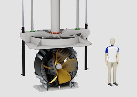 Animation of the new thruster design