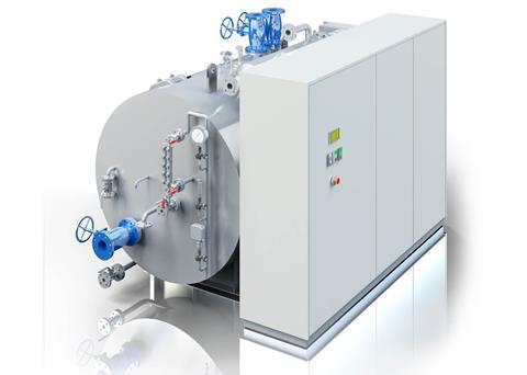 The MEL-C combined steam/hot water boiler from Parat Halvorsen
