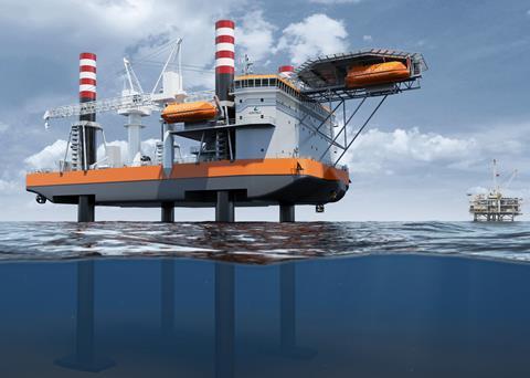 The collaoration with Altis has yielded a jack-up vessel that offers improved performance compared to conventional designs, says Wärtsilä