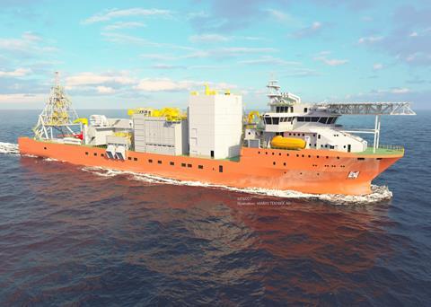 ABB will supply the integrated power system for the world's largest diamond recovery vessel. (Image: Marin Teknikk AS)
