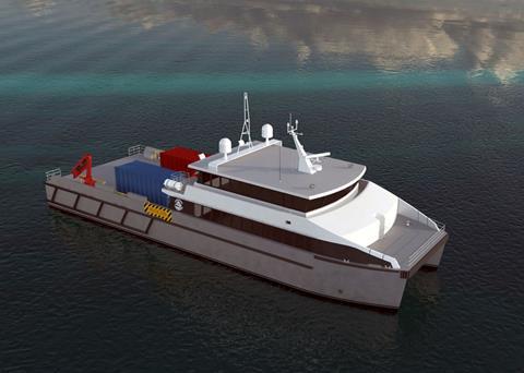 Incat Crowther’s 35m offshore catamaran design