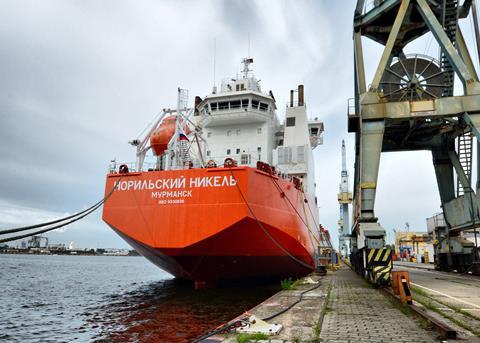 ‘Norilskiy Nickel’ - unusual work for German yard