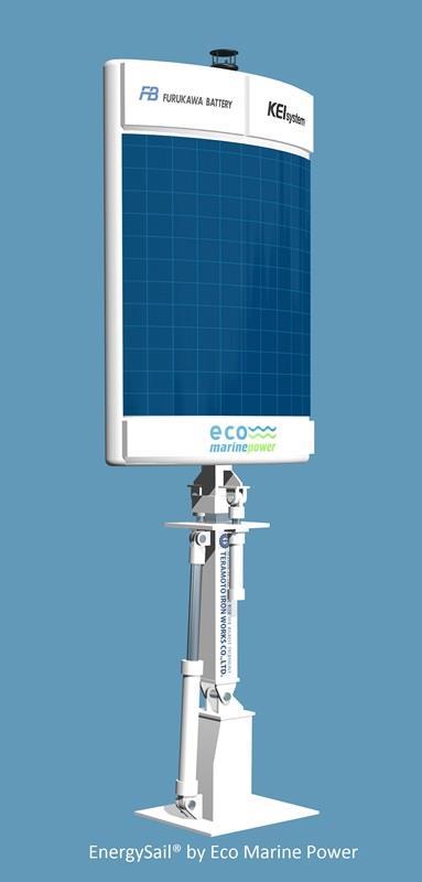 The first factory-produced EnergySail will undergo sea trials and class consultations after land-based testing in the second half of 2016