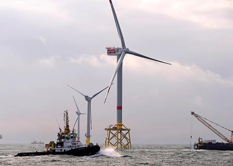 Palfinger Wind offshore wind turbine service crane