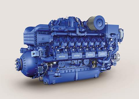 The high-speed, single-fuel MTU 4000 engines on the new vessels will enable more efficient LNG operations than dual-fuel engines, according to Triyards