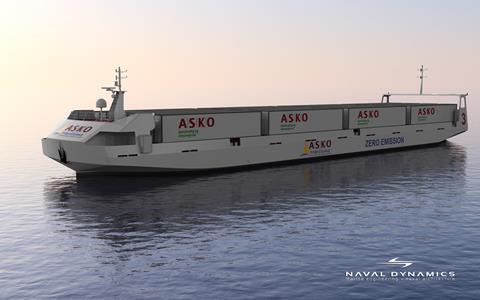 ASKO AutoBarge (Image: Naval Dynamics)