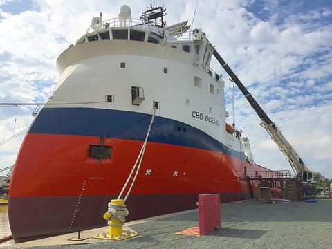 ‘CBO Oceana’ is of Ulstein’s PX105 large PSV design