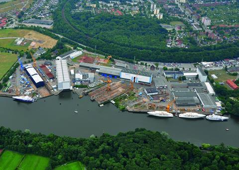 Nobiskrug says it faces an uncertain future but sister yards are positive (Photo Nobiskrug)
