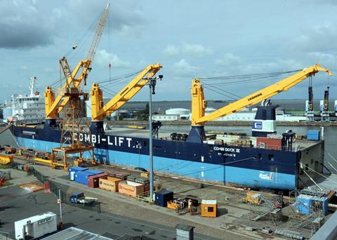 The conversion of one unusual specialist ship into another is now underway at Lloyd Werft in Bremerhaven as planned, but completion has been delayed by a fortnight, according to the yard.