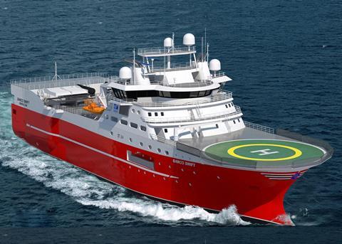 Sanco Shipping, Norway has ordered a seismic vessel which will be powered by four MAN 8L32/40 engines (picture: Sanco Shipping)