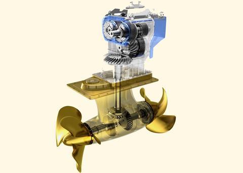 Reintjes’ Fortjes podded drive, initially for the large yacht market