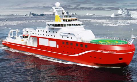 Rolls-Royce will supply machinery and equipment for the ‘RSS David Attenborough’