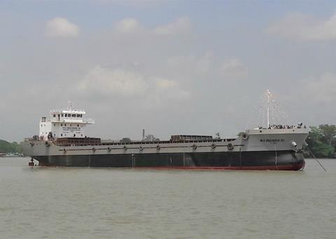Unichart Navigation Limited's 3,200dwt <i>ROKNOOR-32</i> General Cargo vessel is the first Bangladesh-flagged vessel to be constructed under IRClass. (Image: IRClass)