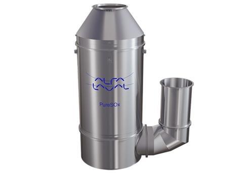 Alfa Laval has released a smaller version of its PureSOx scrubber